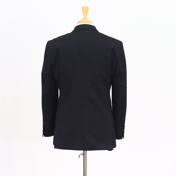 J. Ferrar 40R Navy Blazer Sport Coat Jacket 2-Button Herringbone T497 - Picture 7 of 11